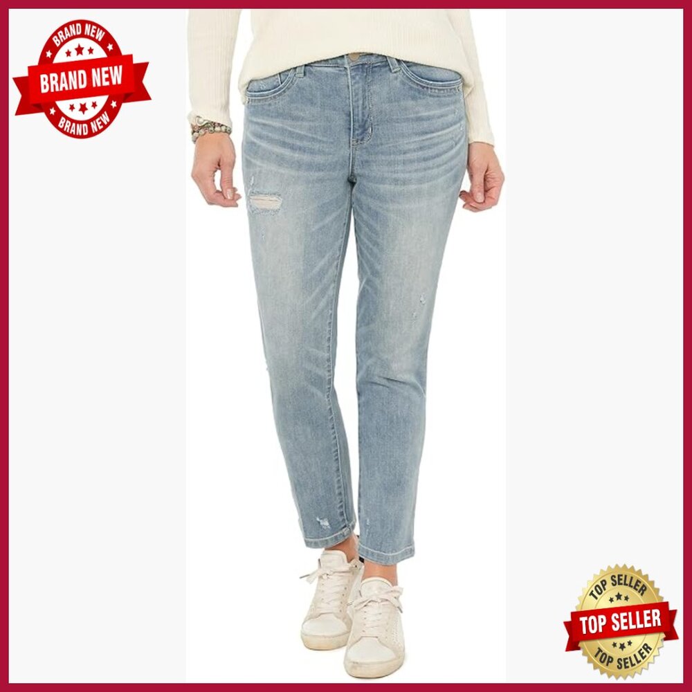 Vintage Skinny Jeans With Ab Solution Technology, Elastic Waist